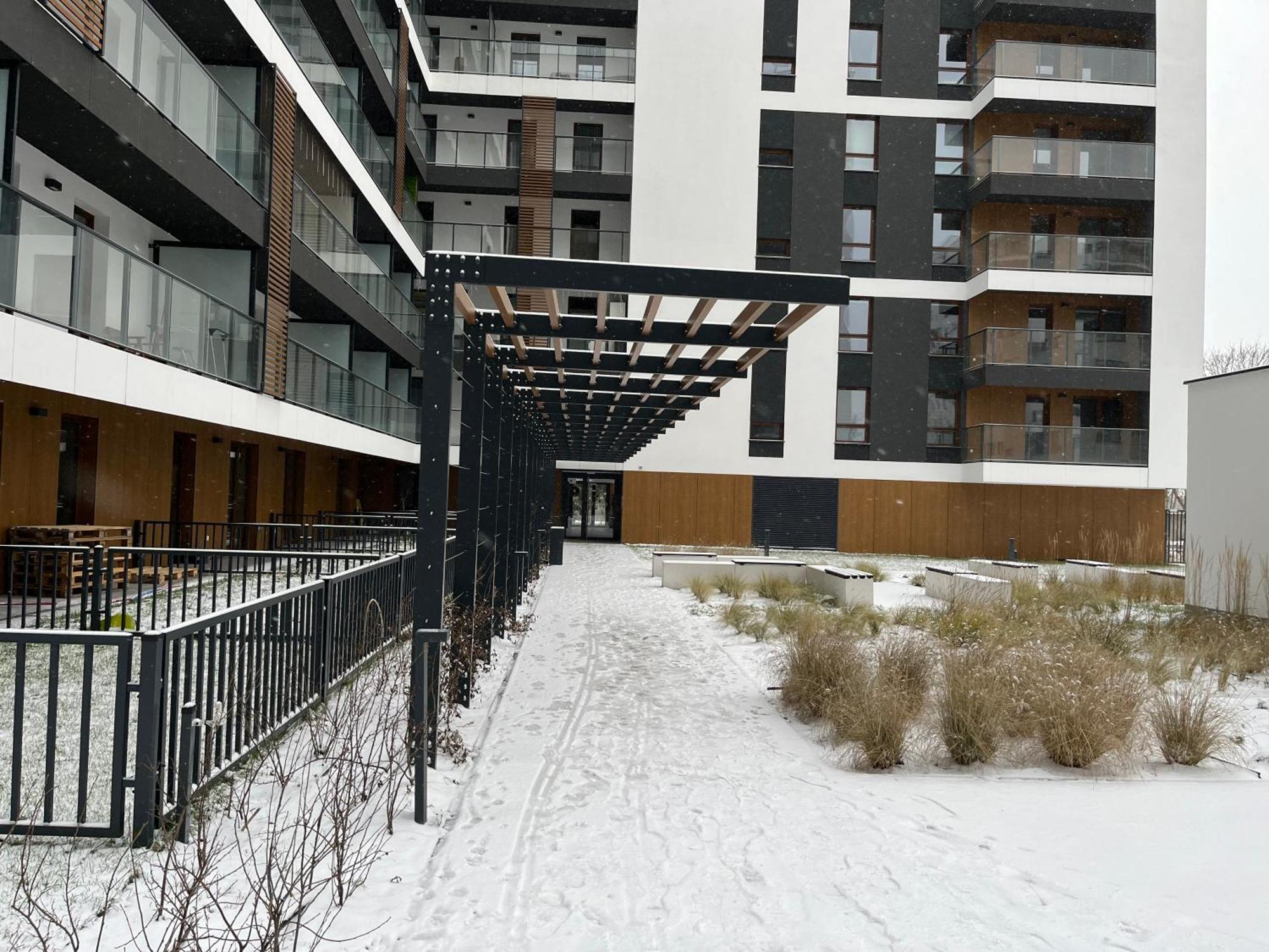 Warsaw Airport Wyscigi - City And Green View Apartment With Underground Garage Exterior foto