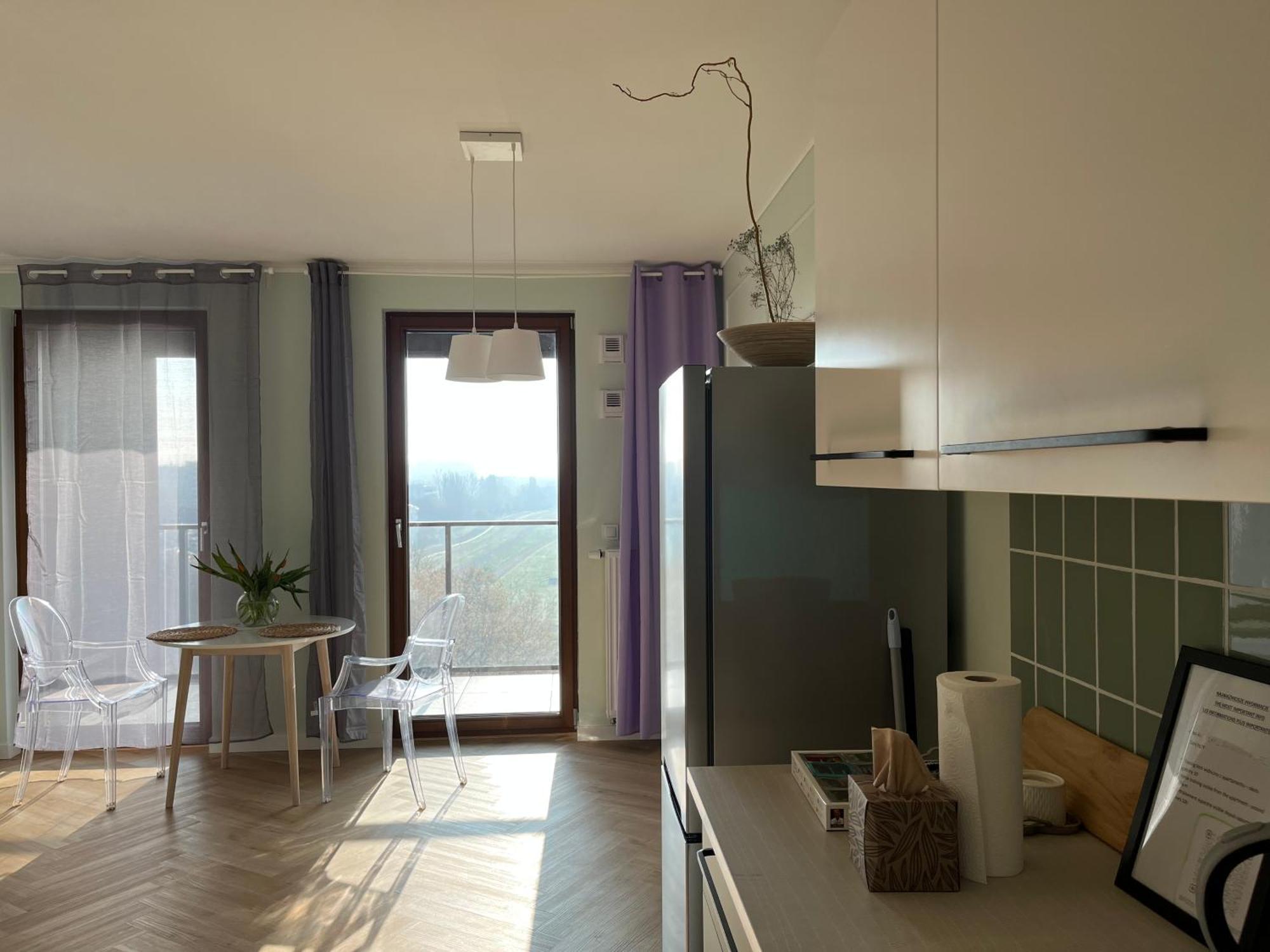 Warsaw Airport Wyscigi - City And Green View Apartment With Underground Garage Exterior foto