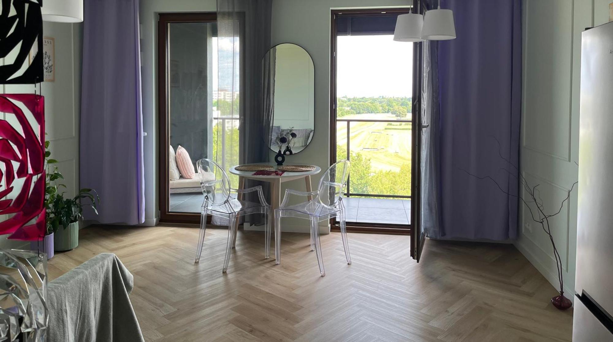 Warsaw Airport Wyscigi - City And Green View Apartment With Underground Garage Exterior foto